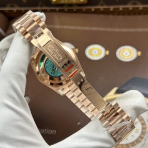 Đồng hồ Rolex Day-Date Replica 11 mặt trắng trọng lượng nặng 212 gram nhà máy RC 40mm (3)