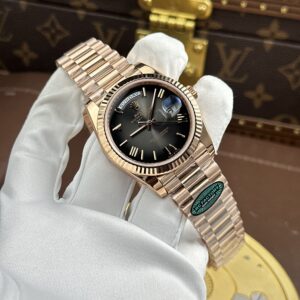 Đồng hồ Rolex Day-Date Replica 11 mặt xám ombre nặng 212 gram bộ máy calibre 3255 xưởng RC 40mm (1)