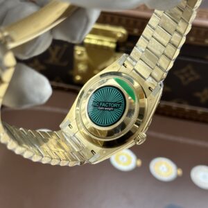 Đồng hồ Rolex Day-Date Replica 11 mặt xanh lá ombre trọng lượng nặng 212 gram nhà máy RC 40mm (1)