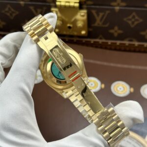 Đồng hồ Rolex Day-Date Replica 11 mặt xanh lá ombre trọng lượng nặng 212 gram nhà máy RC 40mm (1)