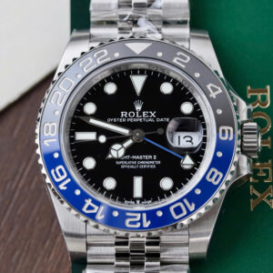 Đồng hồ Rolex GMT-Master II 126710BLNR Batgirl Rep 11 viền gốm xanh đen nhà máy VS 40mm (2)