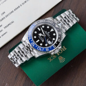 Đồng hồ Rolex GMT-Master II 126710BLNR Batgirl Rep 11 viền gốm xanh đen nhà máy VS 40mm (2)