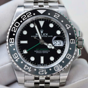 Đồng hồ Rolex GMT-Master II 126710GRNR Bruce Wayne Rep 11 viền gốm xám đen xưởng VS 40mm (2)