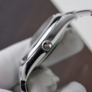 Đồng hồ Rolex Oyster Perpetual 134300 Fake 11 mặt số màu be dây kim loại xưởng VS 41mm (1)