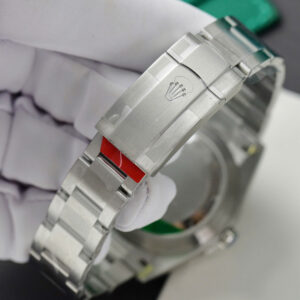 Đồng hồ Rolex Rep 11 Oyster Perpetual 126000 mặt xanh lá cây dây kim loại xưởng VS 41mm (2)