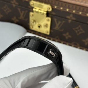 Đồng hồ nam Richard Mille RM 35-03 Rafael Nadal Replica 11 vỏ carbon TPT màu đen dây cao su 43 (3)
