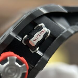 Đồng hồ nam Richard Mille RM 35-03 Rafael Nadal Replica 11 vỏ carbon TPT màu đen dây cao su 43 (3)
