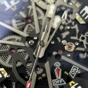 Đồng hồ nam Richard Mille RM 35-03 Rafael Nadal Replica 11 vỏ carbon TPT màu đen dây cao su 43 (3)