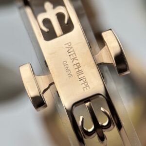 Đồng hồ nữ Patek Philippe Twenty 4 7300 Replica 11 vỏ mạ vàng hồng đính full đá 36mm (2)