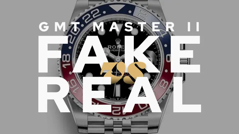 Rolex GMT Master II Pepsi Fake vs Real