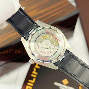 Đồng Hồ Omega Seamaster nam dây cao su mặt bản đồ máy cơ nhật giá rẻ 42mm