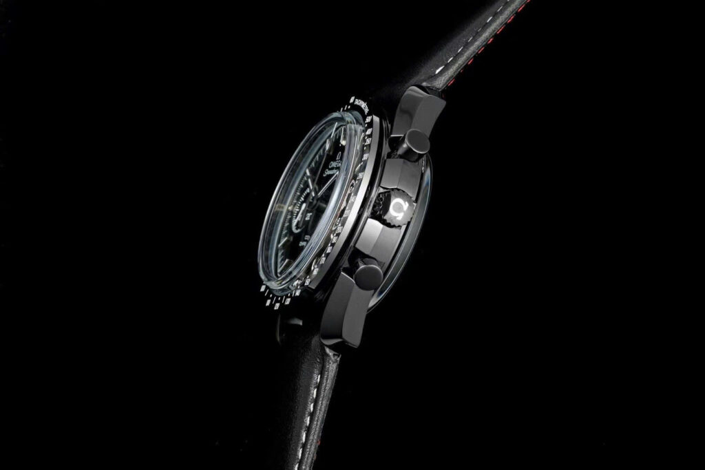 Đồng hồ Omega Rep 11 Speedmaster Co-Axial Chronograph vỏ gốm đen máy cơ Thuỵ Sỹ 44mm (2)