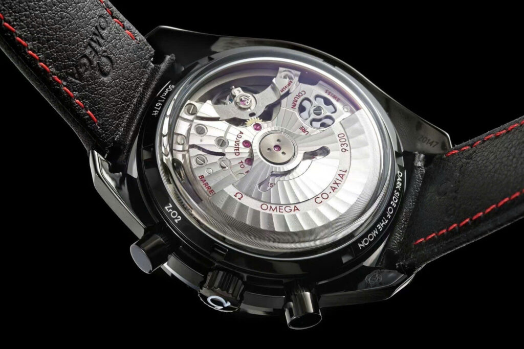 Đồng hồ Omega Rep 11 Speedmaster Co-Axial Chronograph vỏ gốm đen máy cơ Thuỵ Sỹ 44mm (2)