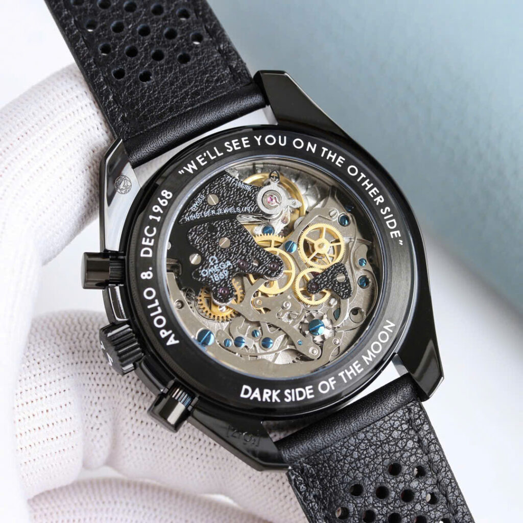 Đồng hồ Omega Rep 11 Speedmaster Dark Side of the Moon vỏ gốm máy cơ Thuỵ Sỹ 44mm (2)