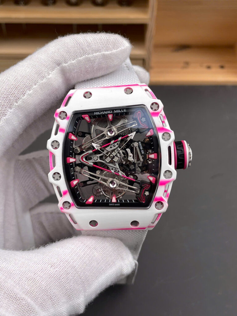 Đồng hồ Richard Mille RM38-02 Rep 11 vỏ carbon máy tourbillon 43 (2)