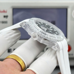 Đồng hồ Rolex Submariner Phantomlab Rep 11 mặt đen dây cao su 40mm (2)