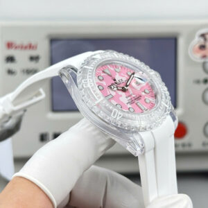 Đồng hồ Rolex Submariner Phantomlab Replica 11 mặt hồng dây cao su 40mm