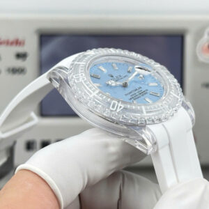 Đồng hồ Rolex Submariner Phantomlab chế tác mặt xanh băng dây cao su 40mm (1)