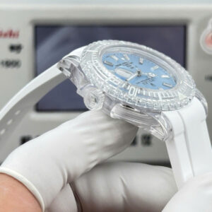 Đồng hồ Rolex Submariner Phantomlab chế tác mặt xanh băng dây cao su 40mm (1)