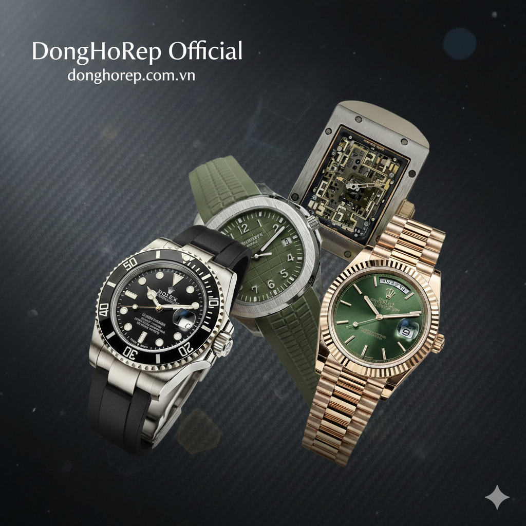 Đồng hồ super fake là gì Khác gì replica 11 và đồng hồ rep cao cấp (1)