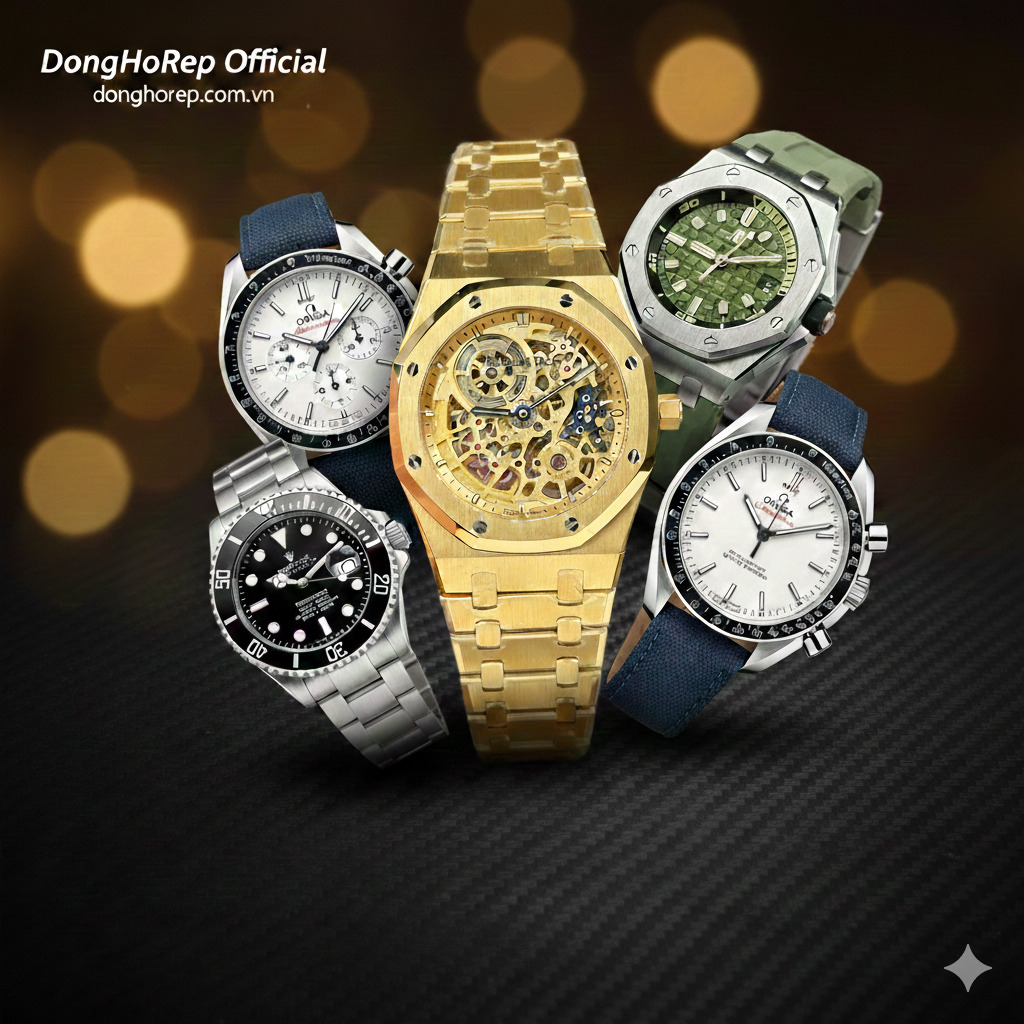 So sánh đồng hồ replica và đồng hồ chính hãng Nên chọn loại nào