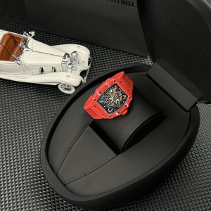 Đồng hồ Richard Mille RM35-02 Replica 11 màu đỏ vỏ carbon 45mm (1)