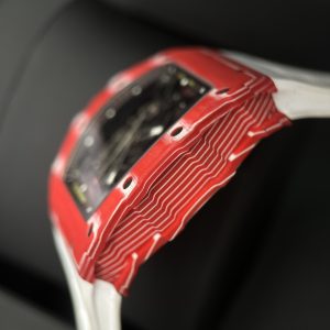 Đồng hồ Richard Mille RM35-02 Replica 11 vỏ carbon màu đỏ máy cơ Thuỵ Sỹ 45mm (1)