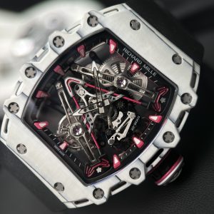 Đồng hồ Richard Mille RM38-02 Rep cao cấp vỏ carbon dây cao su đen 43 (1)