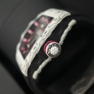 Đồng hồ Richard Mille RM38-02 Rep cao cấp vỏ carbon dây cao su đen 43 (1)